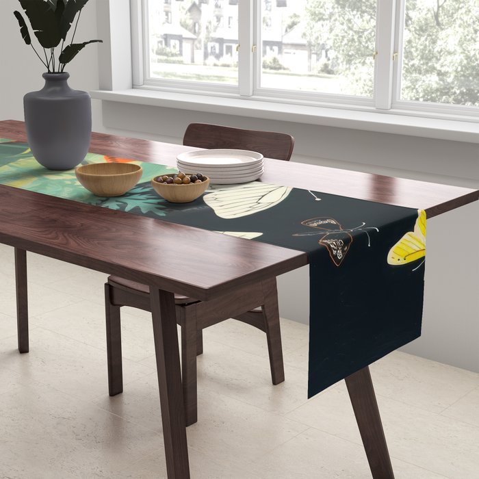 Butterfly Rolling Hills Paradise Table Runner Gallery Image 2