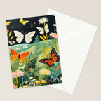 Butterfly Rolling Hills Paradise Stationery Card Gallery Image 2