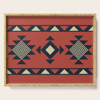 Aztec pattern Serving Tray Gallery Image 1
