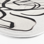 Abstract Art Hug 2 Bath Mat Gallery Image 3