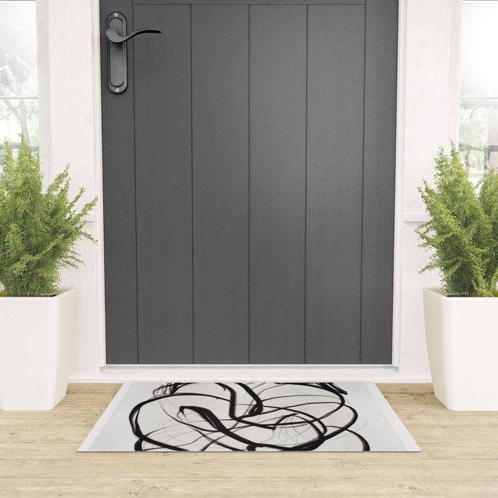Abstract Art Hug 2 Welcome Mat Gallery Image 3