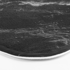 Dark Ocean in Black and. White Bath Mat Gallery Image 3