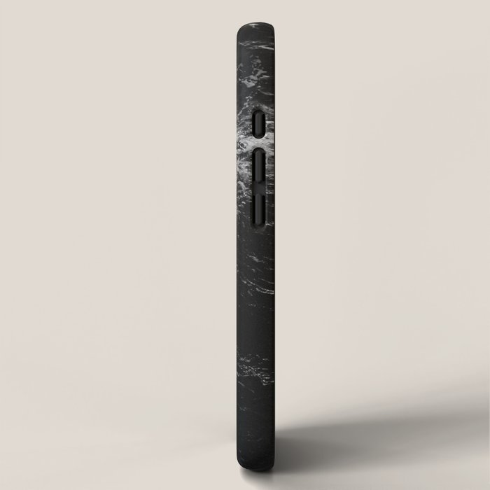 Dark Ocean in Black and. White iPhone Case Gallery Image 2