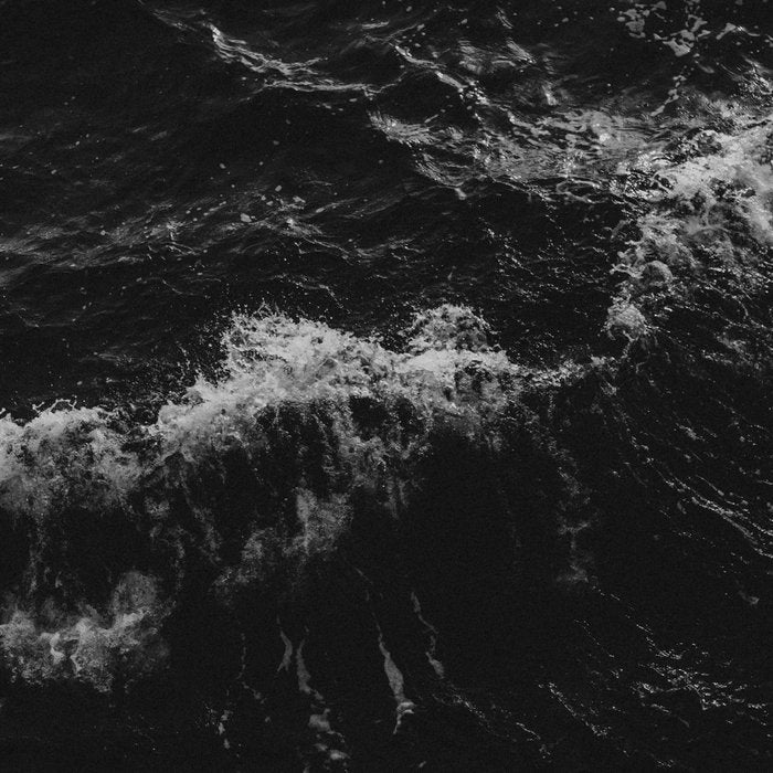 Dark Ocean in Black and. White Coffee Mug Gallery Image 2