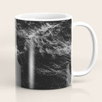 Dark Ocean in Black and. White Coffee Mug Gallery Image 1