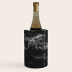Dark Ocean in Black and. White Wine Chiller Gallery Image 3