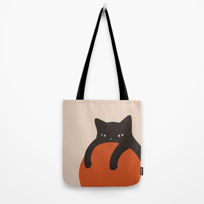 Cat Landscape 155 Tote Bag Gallery Image 2