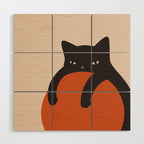 Cat Landscape 155 Wood Wall Art Gallery Image 1
