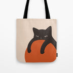 Cat Landscape 155 Tote Bag Gallery Image 1