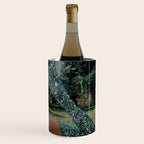 Im OFF | mermaid | tail | green | pool | swim | palm | collage | glitter | bling | tired | sunshine  Wine Chiller Gallery Image 3