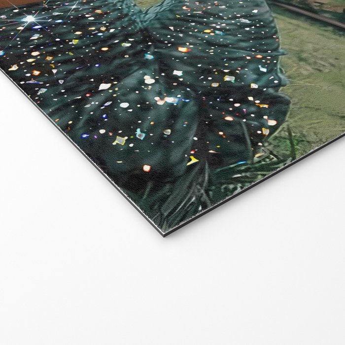 Im OFF | mermaid | tail | green | pool | swim | palm | collage | glitter | bling | tired | sunshine  Welcome Mat Gallery Image 2