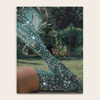 Im OFF | mermaid | tail | green | pool | swim | palm | collage | glitter | bling | tired | sunshine  Notebook Gallery Image 4