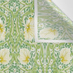 William Morris Pimpernel Weld Leaf Green Floral Wall Tapestry Gallery Image 3