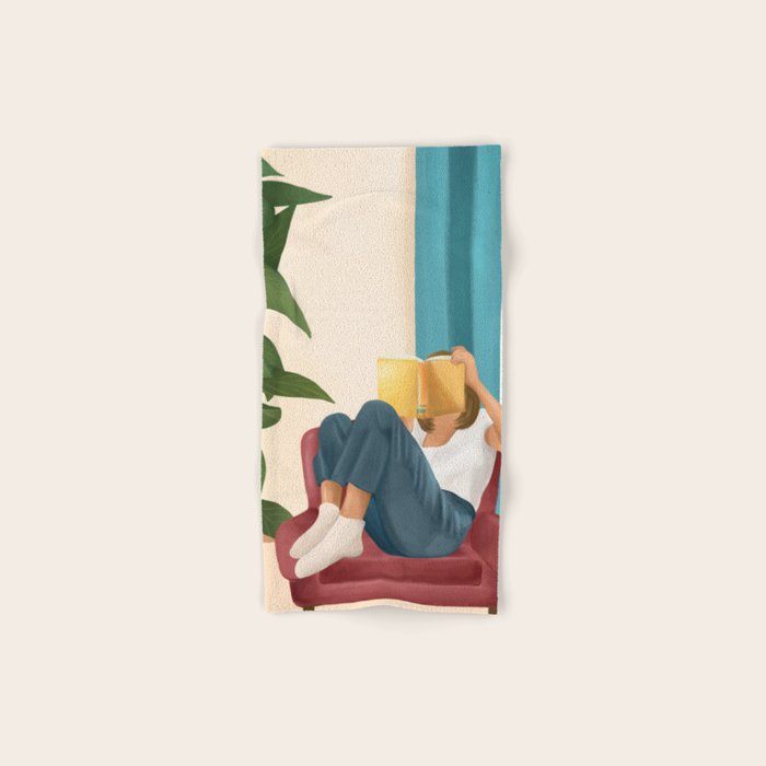 On the pages of a book Bath Towel Gallery Image 1