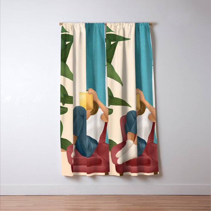 On the pages of a book Window Curtain Gallery Image 3