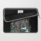 Owl and Snakes Mushroom forest Laptop Sleeve Gallery Image 2