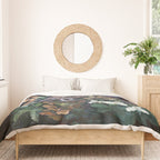 Owl and Snakes Mushroom forest Duvet Cover Gallery Image 3