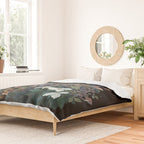 Owl and Snakes Mushroom forest Duvet Cover Gallery Image 2