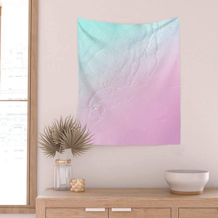 Seashore  - violet mist Wall Tapestry Gallery Image 2