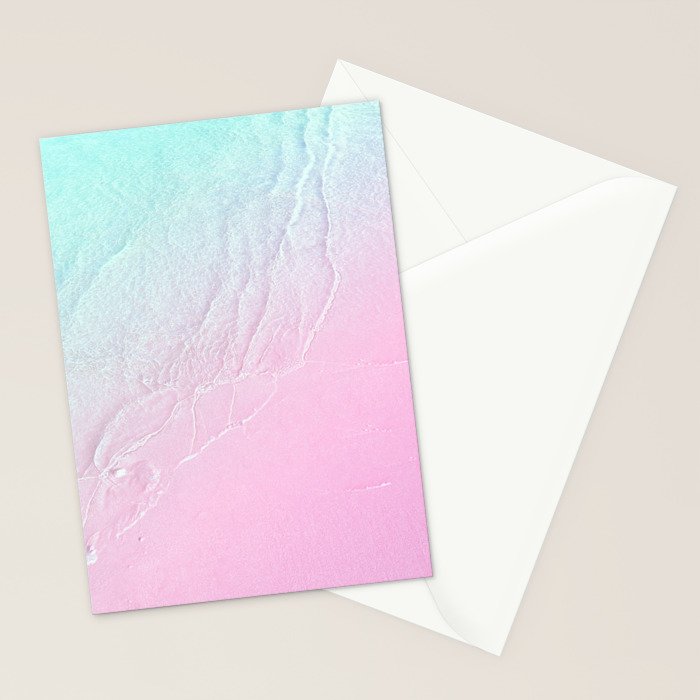 Seashore  - violet mist Stationery Card Gallery Image 2