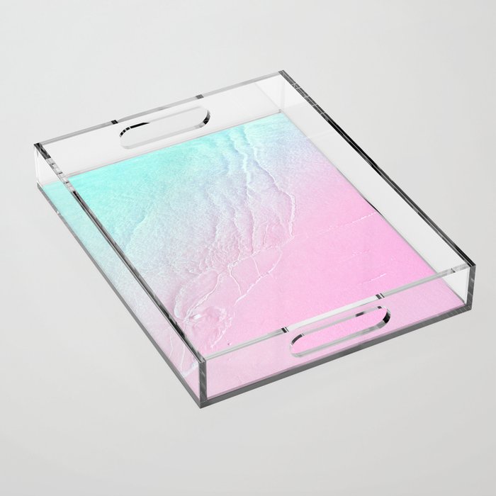 Seashore  - violet mist Acrylic Tray Gallery Image 1