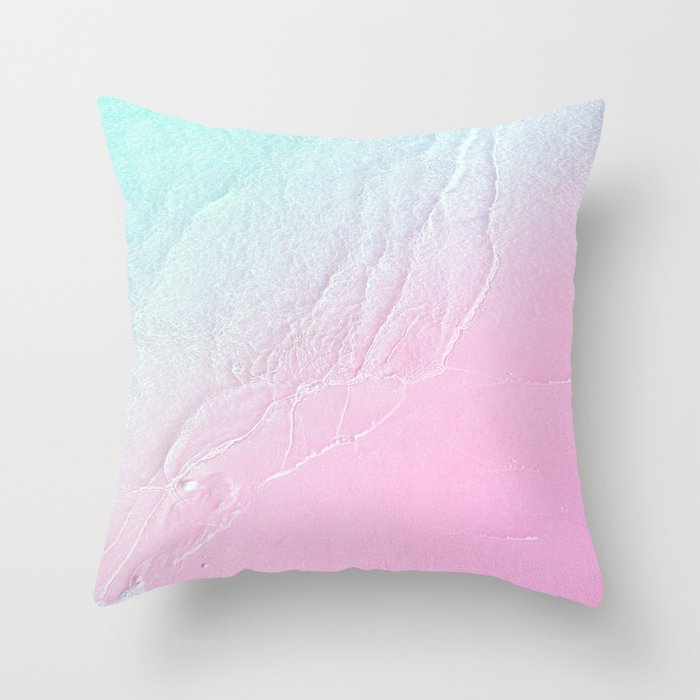 Seashore  - violet mist Throw Pillow Gallery Image 6