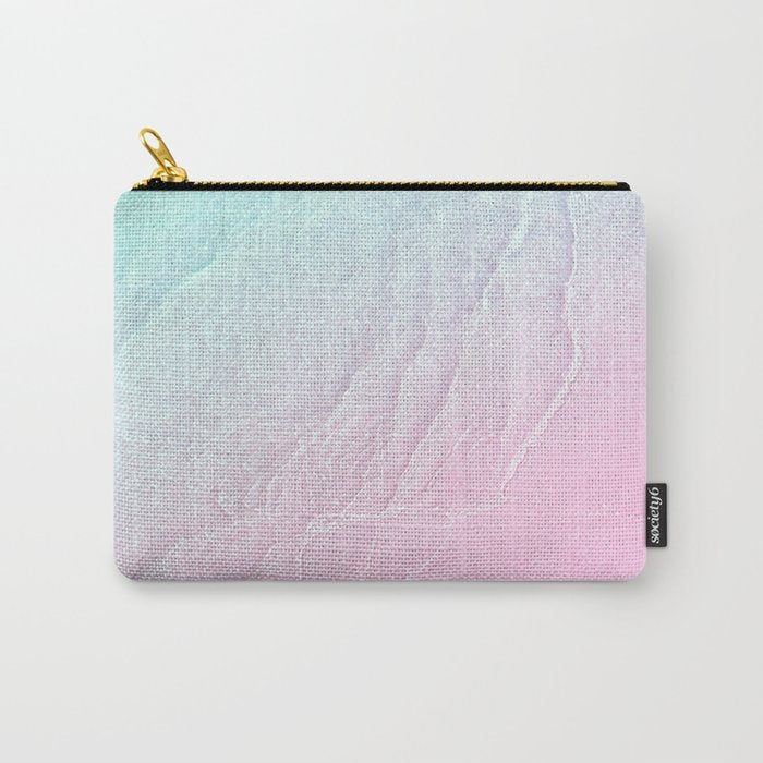 Seashore  - violet mist Carry All Pouch Gallery Image 1