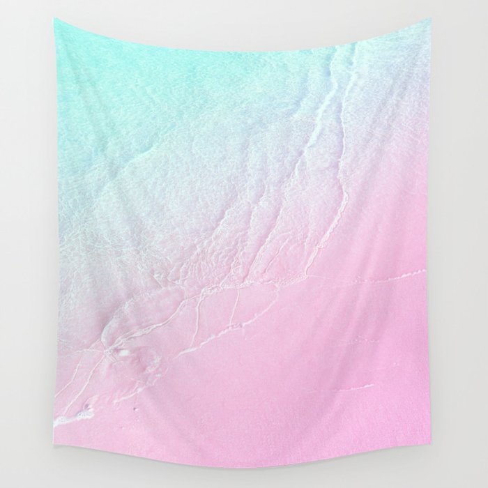 Seashore  - violet mist Wall Tapestry Gallery Image 4