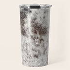 Rustic Cowhide Faux Fur (Digitally Made, ix 2021) Travel Mug Gallery Image 1