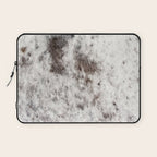 Rustic Cowhide Faux Fur (Digitally Made, ix 2021) Laptop Sleeve Gallery Image 1