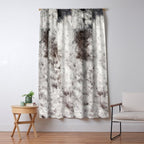 Rustic Cowhide Faux Fur (Digitally Made, ix 2021) Window Curtain Gallery Image 5
