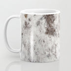 Rustic Cowhide Faux Fur (Digitally Made, ix 2021) Coffee Mug Gallery Image 3