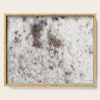 Rustic Cowhide Faux Fur (Digitally Made, ix 2021) Serving Tray Gallery Image 1