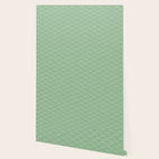 Japanese Waves Pattern Green Wallpaper Gallery Image 2