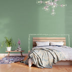 Japanese Waves Pattern Green Wallpaper Gallery Image 3