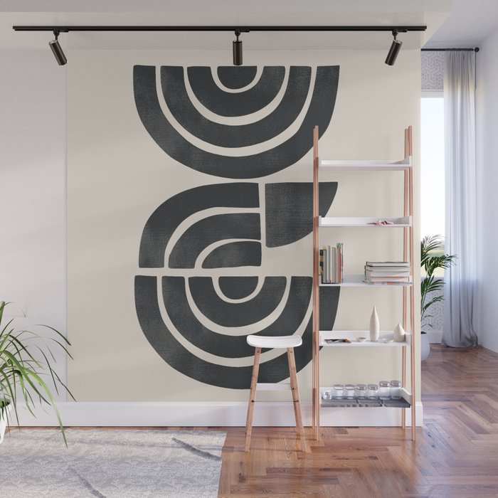 Geometric Rhythm 1 Wall Mural Gallery Image 1