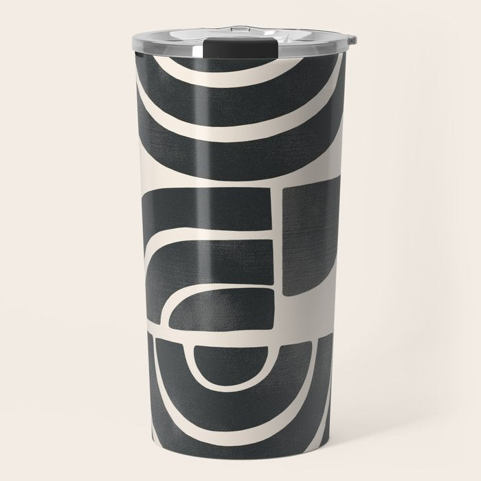 Geometric Rhythm 1 Travel Mug Gallery Image 1