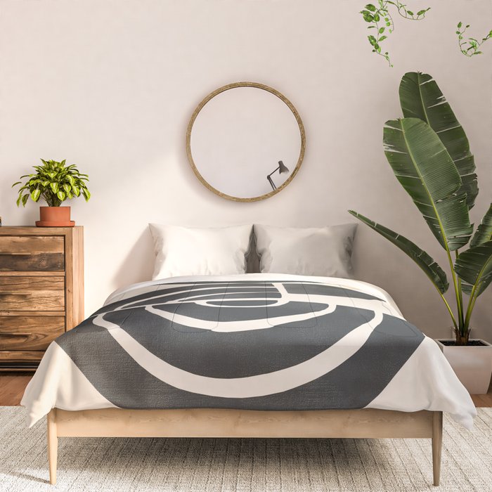 Geometric Rhythm 1 Comforter Gallery Image 3