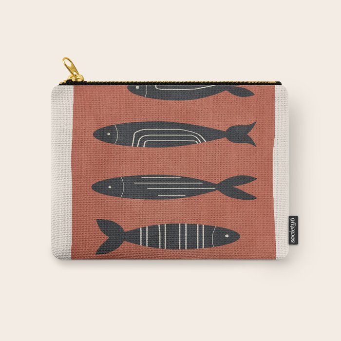 Fishes 05 Carry All Pouch Gallery Image 1