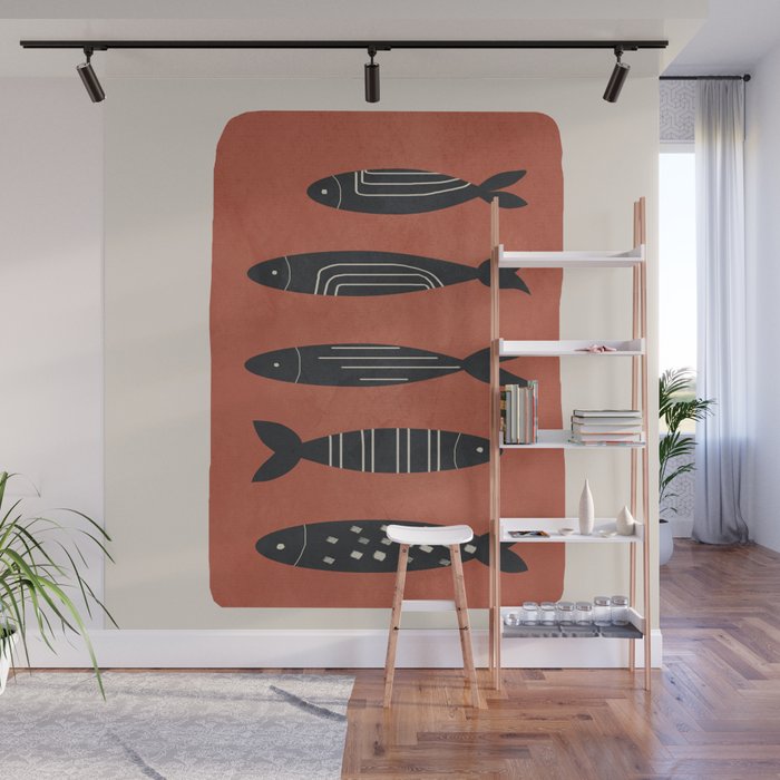 Fishes 05 Wall Mural Gallery Image 1