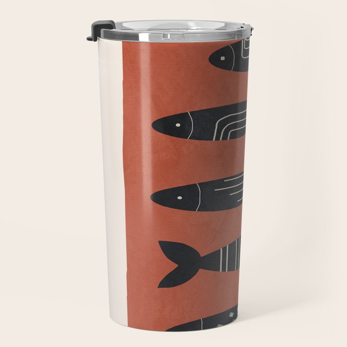 Fishes 05 Travel Mug Gallery Image 3