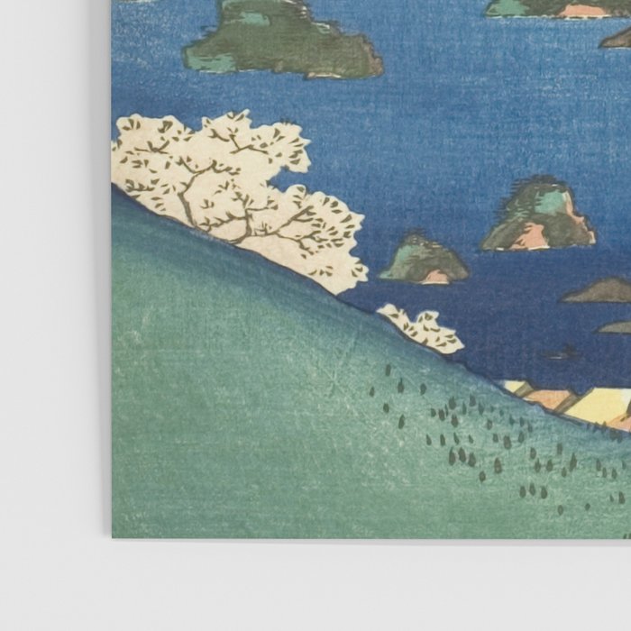 Utagawa Hiroshige - Inaba Province, Karo Koyama - Vintage Japanese Woodblock Print, 1853 Poster Gallery Image 3