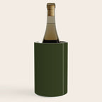 Moss Green Solid Color Wine Chiller Gallery Image 1
