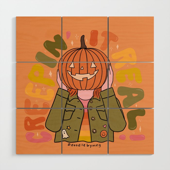 Creepin' It Real Wood Wall Art Gallery Image 1