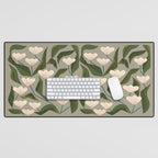 Snowdrops Desk Mat Gallery Image 1