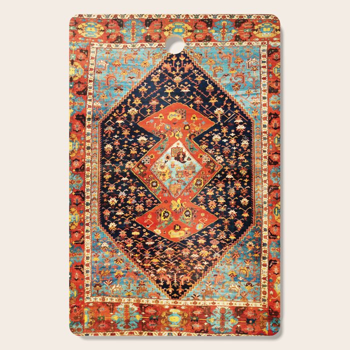 Bakshaish Antique Persian Carpet Print Cutting Board Gallery Image 1