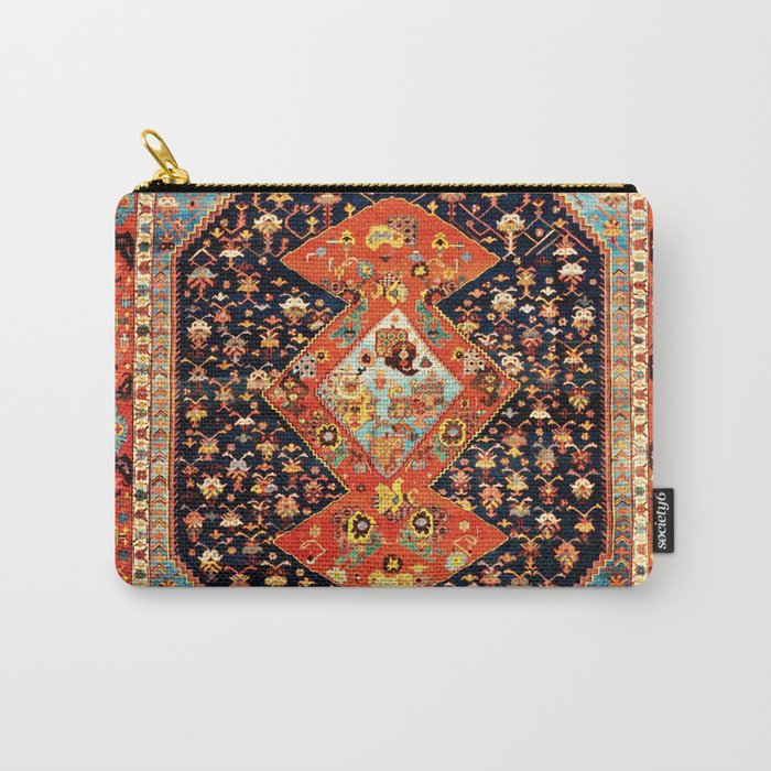 Bakshaish Antique Persian Carpet Print Carry All Pouch Gallery Image 1