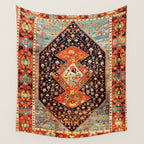 Bakshaish Antique Persian Carpet Print Wall Tapestry Gallery Image 4