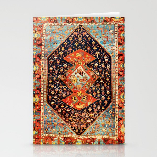 Bakshaish Antique Persian Carpet Print Stationery Card Gallery Image 2
