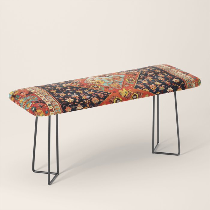 Bakshaish Antique Persian Carpet Print Bench Gallery Image 1